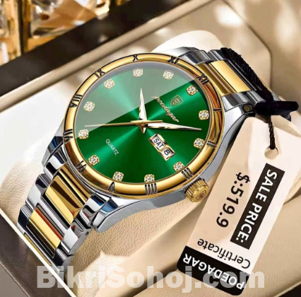 Poedagar Luxury Quartz Wrist Watch for Men